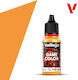 Acrylicos Vallejo Model Making Paint Sunset Orange 18ml