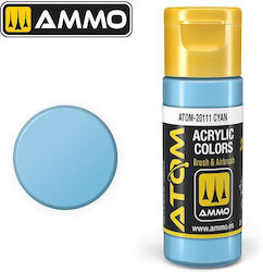 Ammo Culoare Modelism Cyan 20ml