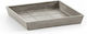 Ecopots Plate Pot Taupe 43.5x43.5cm 74.015.50