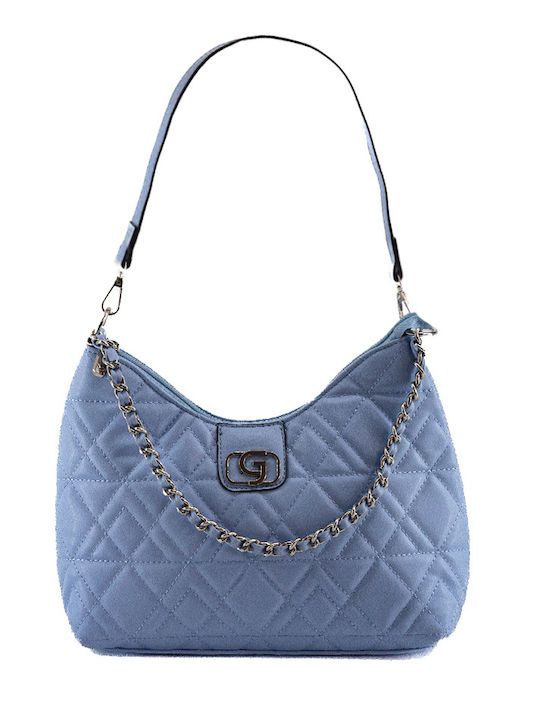 Gold & Gold Women's Bag Shoulder Blue