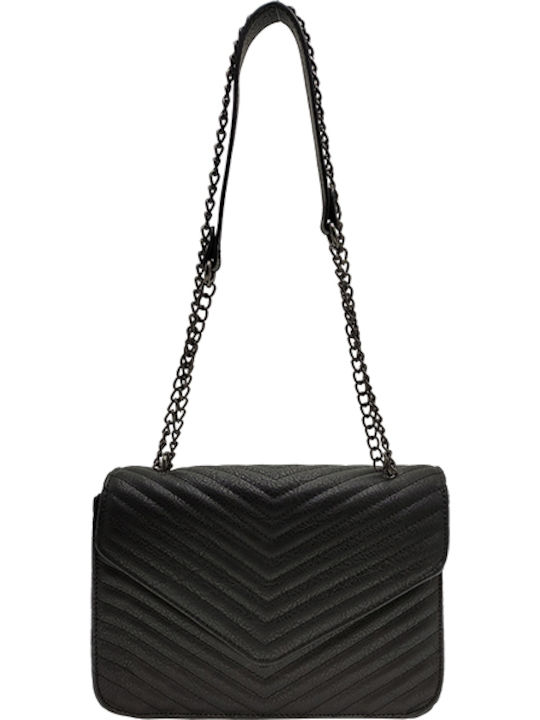 Gift-Me Leather Women's Bag Shoulder Black