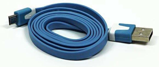 Neutralle 1m Regular USB 2.0 to micro USB Cable Blue