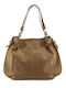 Leather Bags Leather Women's Bag Shoulder Beige