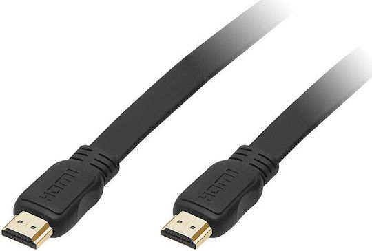 Blow HDMI 2.0 Premium High Speed 4K 60Hz HDR Flat Cable HDMI Male - HDMI Male 1.5m Black