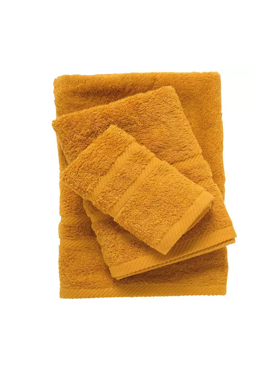 Das Home 3pc Bath Towel Set 0718 Yellow Weight ...