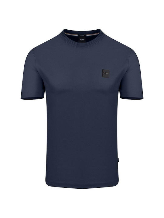 Hugo Boss Herren T-Shirt Kurzarm Blau