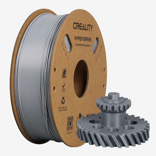Creality3D Hyper ABS 3D Printer Filament 1.75mm Gray 1kg 1pc Spool