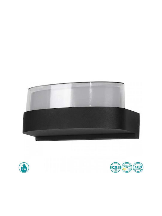 Spot Light Wall-Mounted Outdoor Light LED IP44 6W with Natural White Light Double Beam