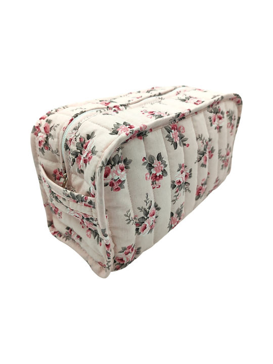 Amaryllis Slippers Toiletry Bag in Pink color