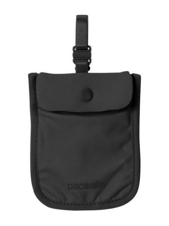 Pacsafe Coversafe Bra Bag Τσαντάκι Ζώνης Μαύρο