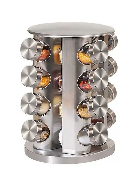 Etoile Inox Tabletop Rotating Spice Rack