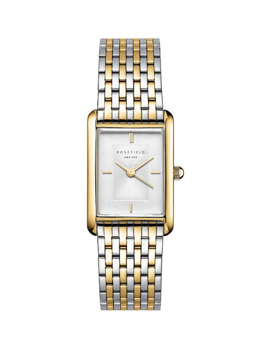 Rosefield Watch with Gold Metal Bracelet