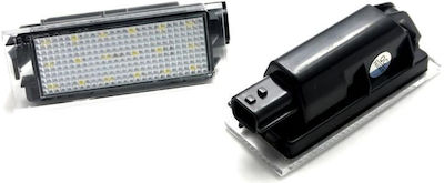 Depo Φώτα Πινακίδας Led για Renault Megane / Clio / Laguna / Twingo / Master 2τμχ