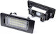 Depo Светлини За Регистрационната Табела LED BMW E39 / E60 / E90 / X5 / Серия 1 / Серия 3 / E91 / E92 / M3 / E46 / Ред 5 2007 2 Бройки
