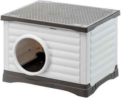 Ferplast Dog House Plastic Gray