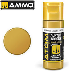 Ammo Atom Culoare Modelism Sandgelb Rlm79 20ml