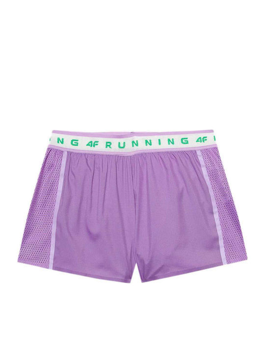 Women's Sporty Shorts Purple