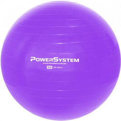 Power System Μπάλα Pilates 55cm σε Μωβ Χρώμα