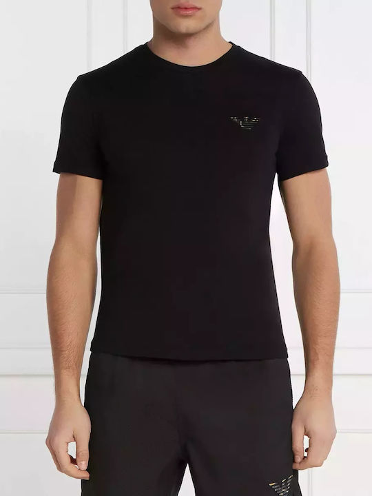 Emporio Armani Herren T-Shirt Kurzarm NERO