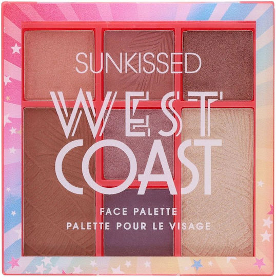 Sunkissed Eye Shadow Palette in Solid Form California Dreaming West Cost 9.3gr