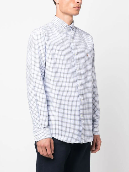 Ralph Lauren Men's Shirt Long Sleeve Cotton Multicolour