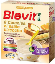 Ordesa Βρεφική Κρέμα Blevit Papilla Plus 8 Cereal 5m+ 600gr