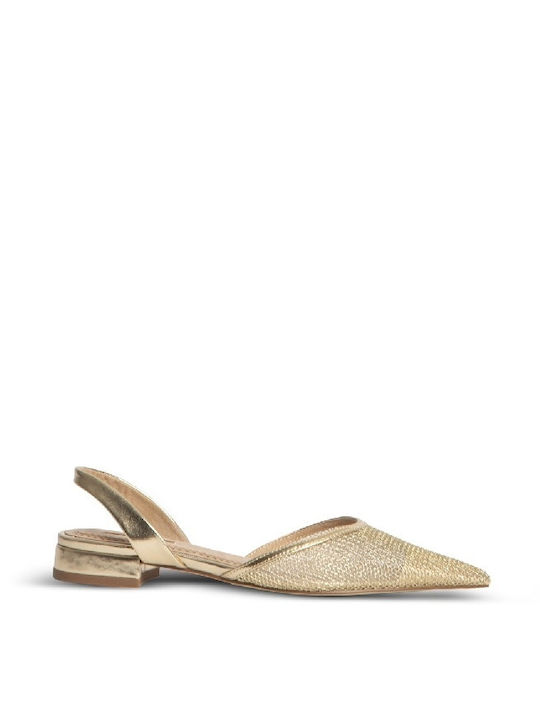 Corina Damen Ballerinas in Gold Farbe