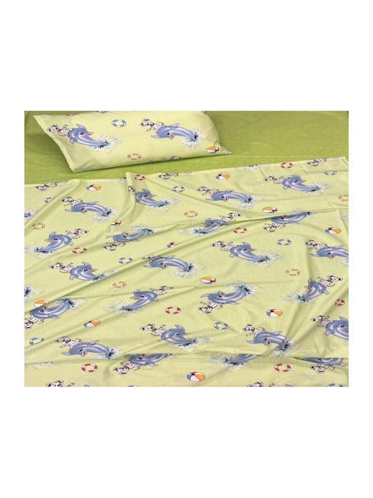 MayHome Kids Pillowcase 50x70cm Green