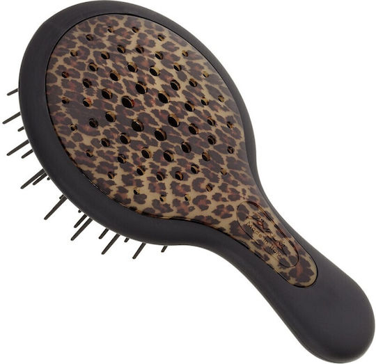 Janeke Mini Superbrush Βούρτσα Μαλλιών Black Spots