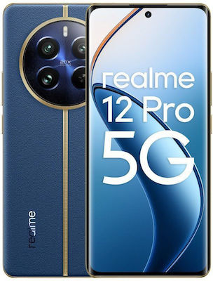 Realme 12 Pro 5G Двойна SIM (12ГБ/256ГБ) Submarine Blue