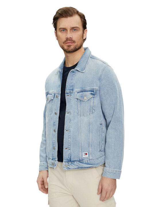 Tommy Hilfiger Men's Winter Denim Jacket Blue