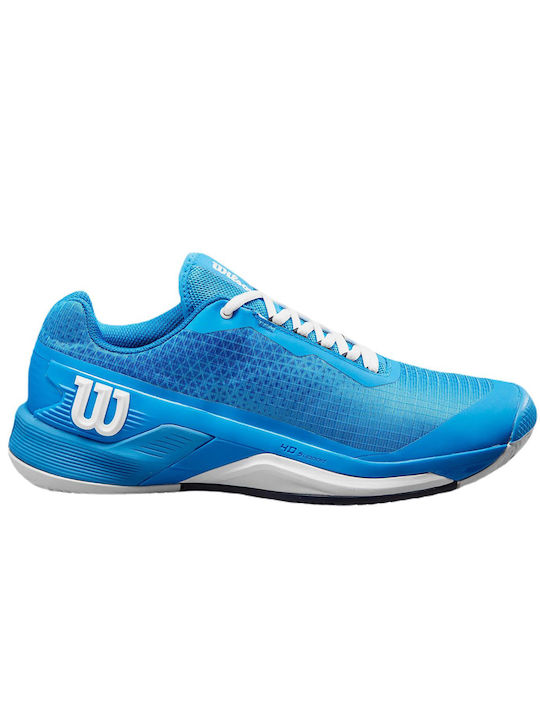 Wilson Rush Pro 4.0 Ανδρικά Παπούτσια Τένις για Χωμάτινα Γήπεδα Μπλε