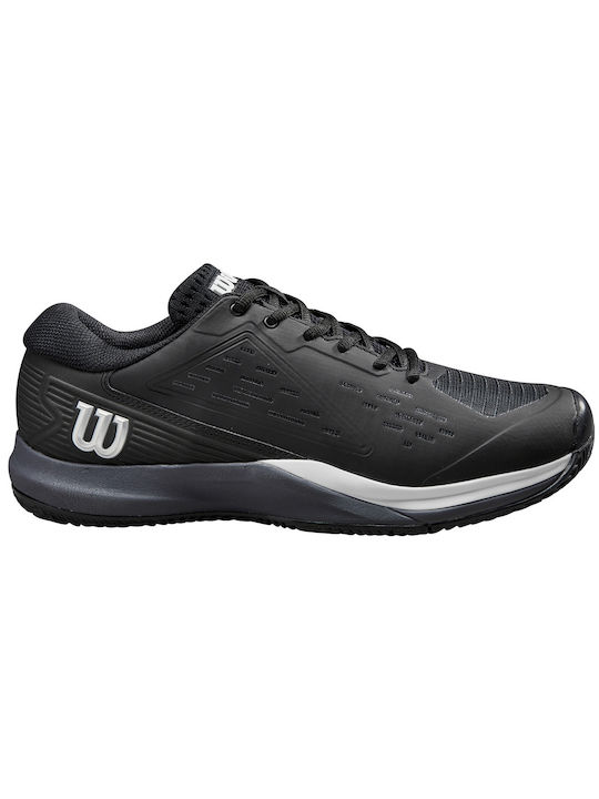 Wilson Rush Pro Ace Tennisschuhe Tongelände Schwarz