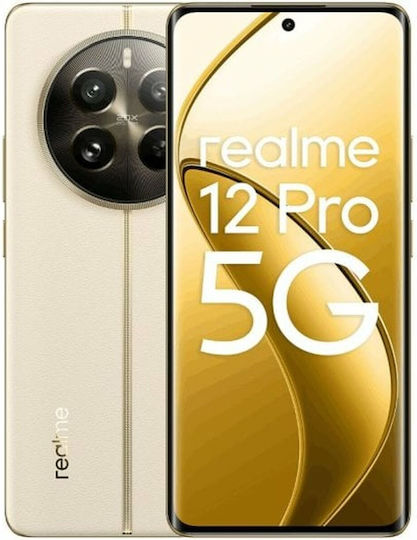 Realme 12 Pro 5G Dual-SIM (12GB/256GB) Navigator Beige