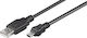 Microconnect 1.8m USB 2.0 Cable A-Male to mini B-Male (USBAMB52)