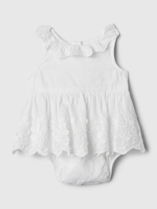 GAP Baby Bodysuit Set White