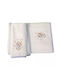 Greenwich Polo Club Set of baby towels 2pcs Grey Weight 400gr/m²