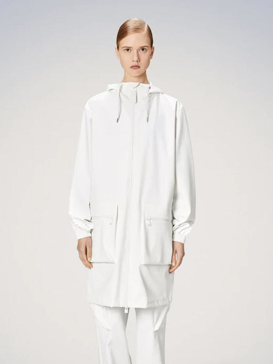 Rains Jacket White