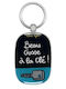 Keyring Derriere La Porte Beau Gosse A La Cle Metallic Epoxy P003-me10180