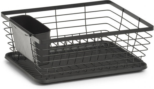 Zeller Scurgător De Chiuvetă Metalic Negru 37x30x14.5cm