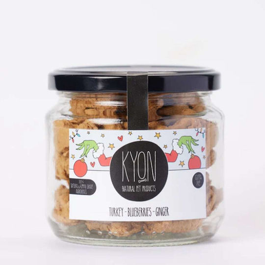 KYON Dog Treat with Turkey, Blueberries and Chicken 400gr