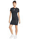 Dress Summer Mini Athletic T-Shirt Short Sleeve Black