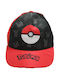 The Pokemon Company International Παιδικό Καπέλο Jockey Υφασμάτινο Κόκκινο