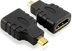 Techly HDMI Female to Micro HDMI Male