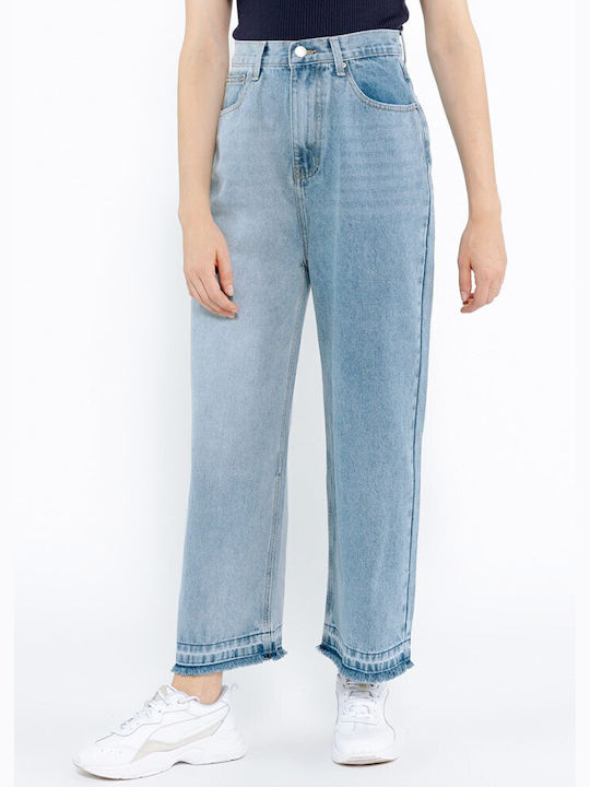 Cuca High Waist Women's Jean Trousers in Loose Fit