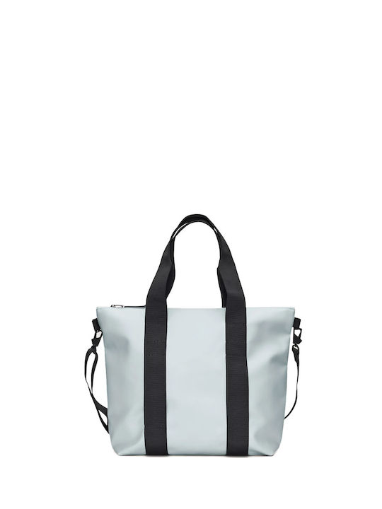 Rains Damen Tasche Tote Hand Blau