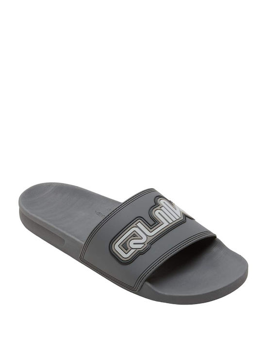 Quiksilver Rivi Ανδρικά Slides Γκρι