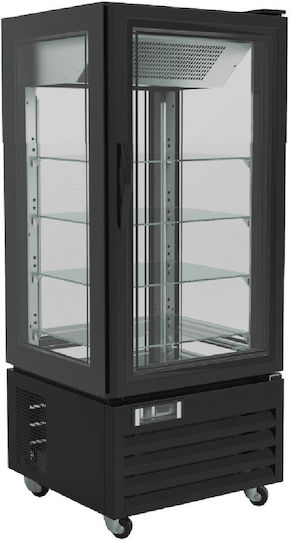 Karamco Kühlvitrine Boden mit Kapazität 134lt 65x65x150cm Glsc65