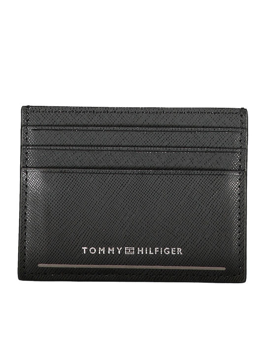 Tommy Hilfiger Ανδρικό Πορτοφόλι Καρτών Μαύρο