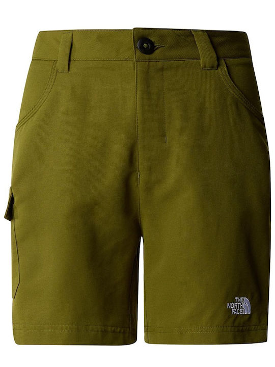 The North Face Horizon Circular Γυναικείο Κοντό Παντελόνι Πεζοπορίας Πράσινο